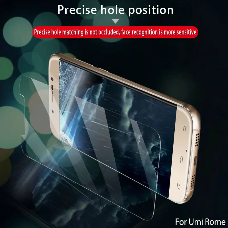 DyGod For UMI Rome X Tempered Glass 5.5 inch Front Screen Protector Film Phone Replacement | Мобильные телефоны и