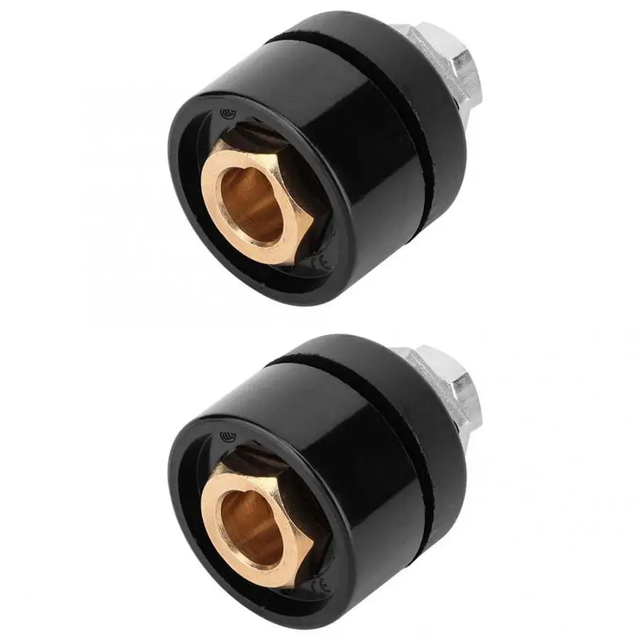 Conector 2 шт. медный Евро Стиль сварочный кабель быстрый соединитель 200-400A DKZ провод