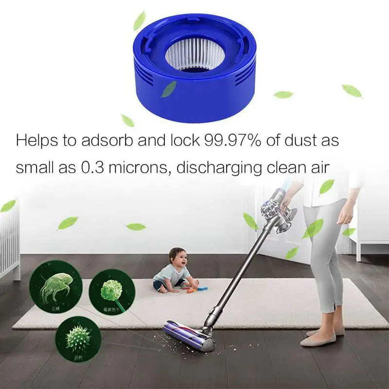 Запасные фильтры HEPA для Dyson V8 и V7 аккумуляторных пылесосов|Запчасти пылесоса| |