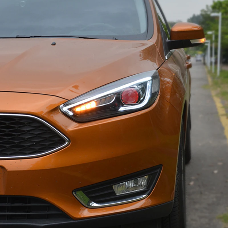 ROADOT Автомобильные фары в сборе для Ford Focus 2015-2018 автомобильный Стайлинг проектор