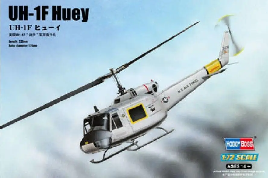 

Hobbyboss 1/72 87230 Scale UH-1F Huey Model Kit