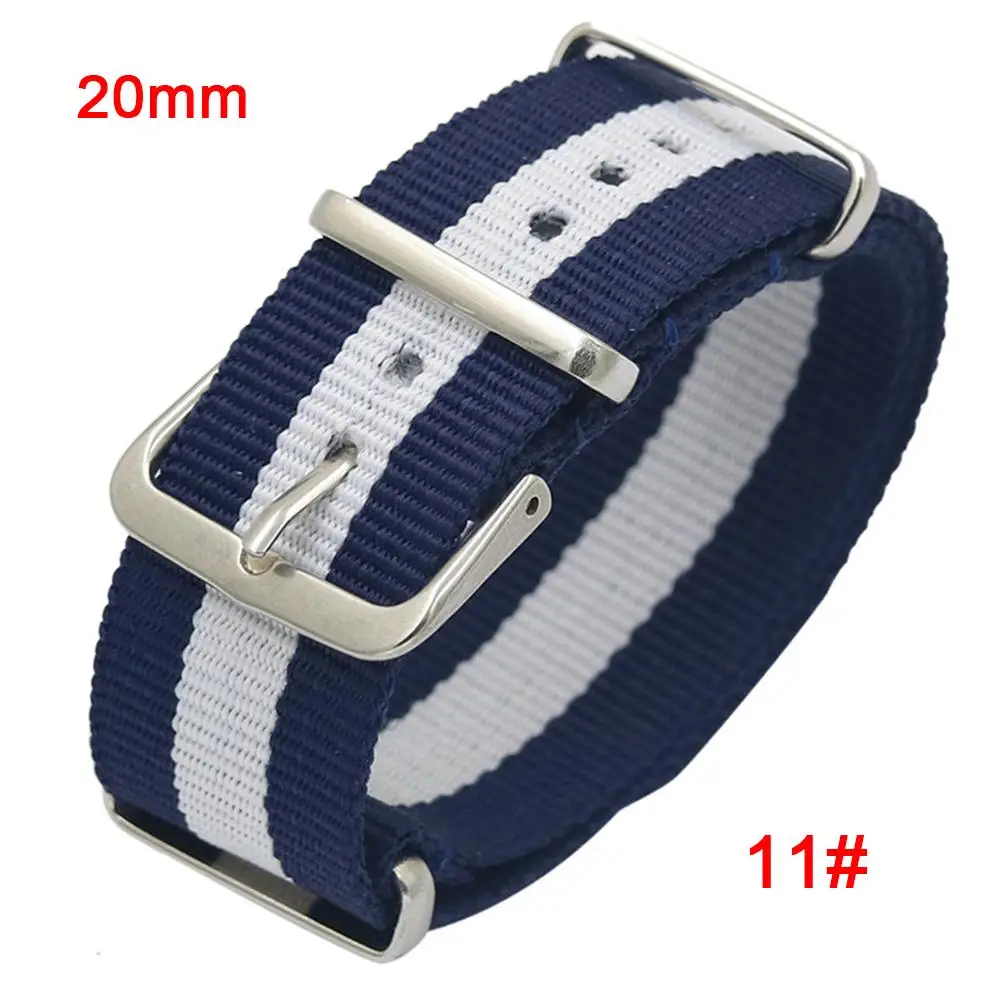 Баллистический долговечный в стиле милитари нейлон часы группа Армия Спорт НАТО