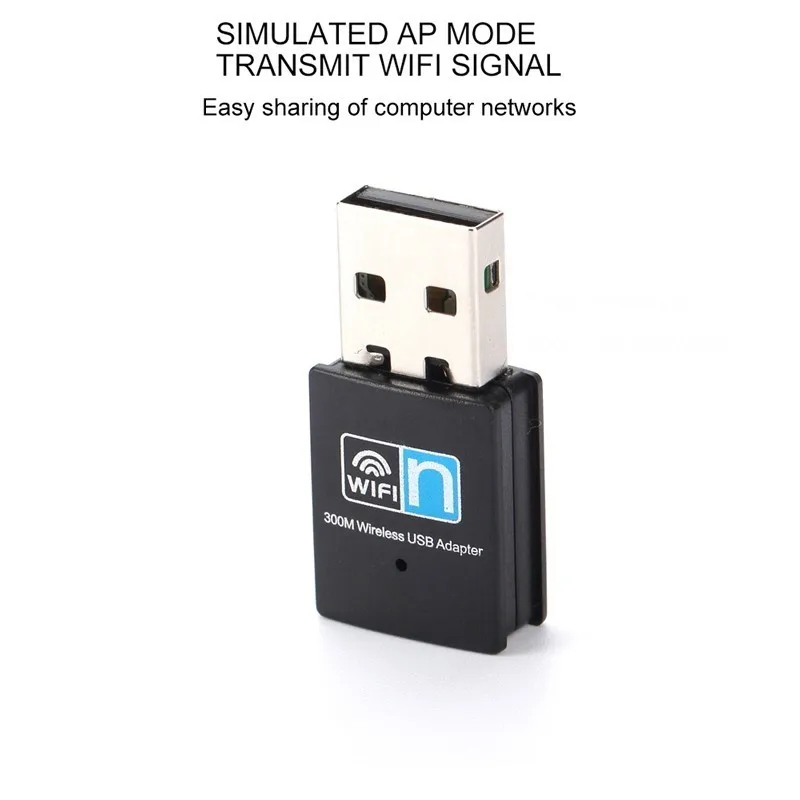 Мини usb Wi Fi адаптер беспроводной 300 Мбит/с Соединительная плата локальной