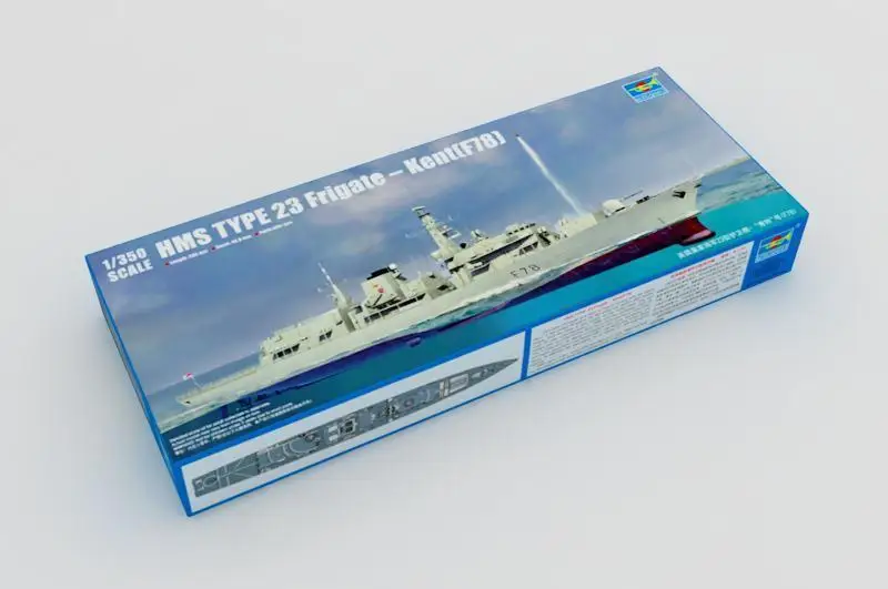 Trumpeter 1/350 04544 HMS Тип 23 фригата Кент (F78) | Игрушки и хобби