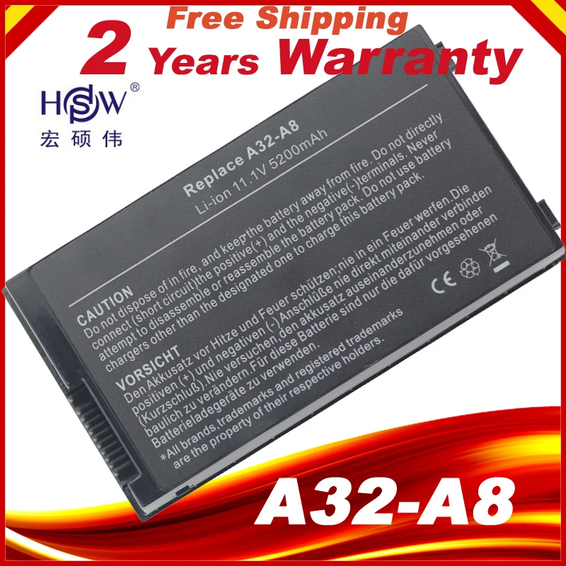 Аккумулятор для ноутбука ASUS A32 A8 X83Vm Z99 Z99D Z99Dc Z99E Z99F Z99H Z99He Z99J Z99Ja Z99Jc Z99Je|Аккумуляторы