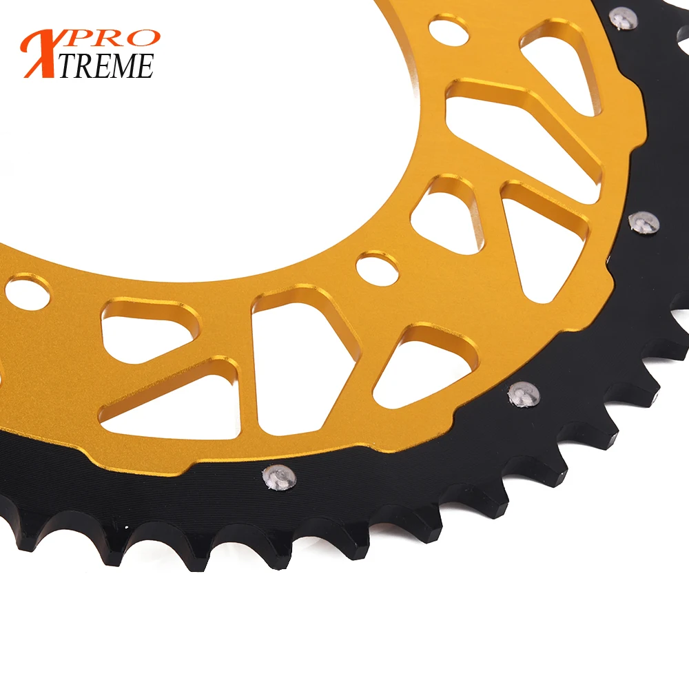 Задняя звездочка цепи для мотоцикла 42 44 46 47 49 50 51 52 SUZUKI TSR DR DRZ RM RMX RS 125 200 250 350 400 450 RM125
