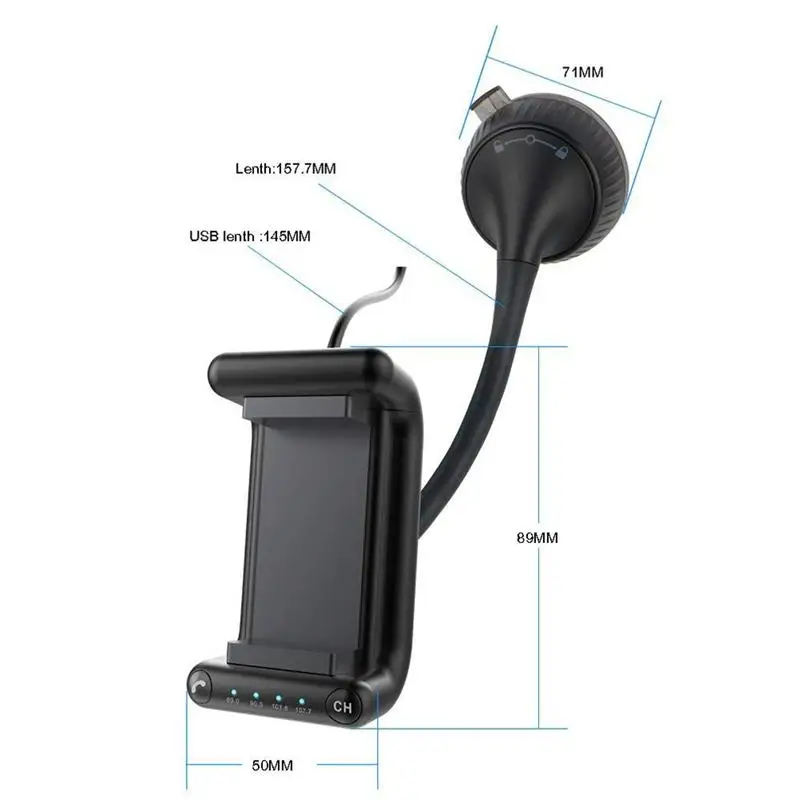 360 degree Rotating Car Windshield Mount Holder Stand Bracket for iPhone Samsung GPS BT8112 |