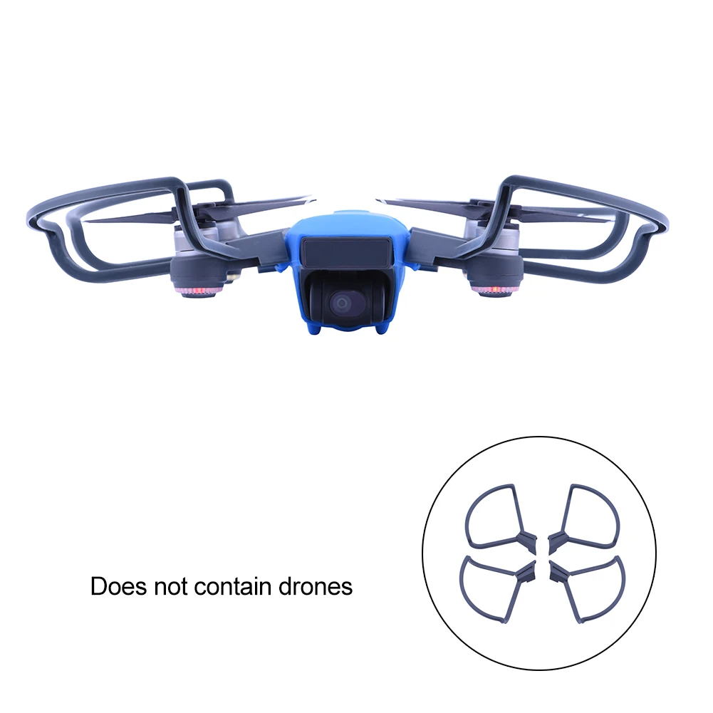 New Remote Control Toy Parts Quick Release Integrated Tripod Bumper For SPARK Drone Foldable Propeller Protective Cover | Электроника