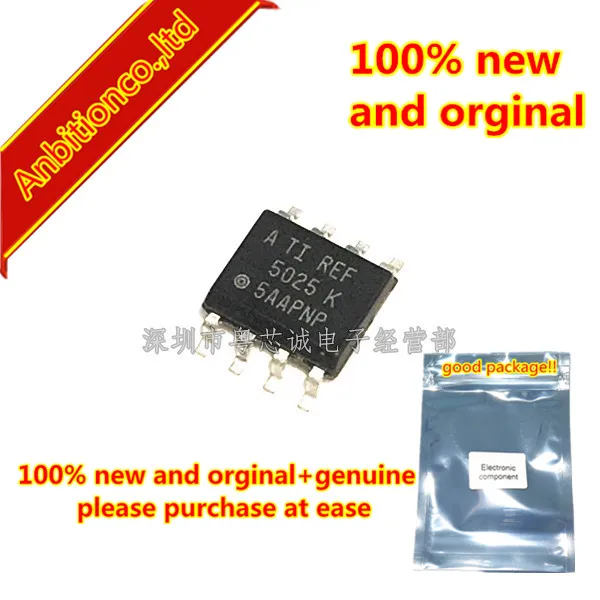 

10pcs 100% new and orginal REF5025AIDR REF5025AID REF5025 SOP8 Low-Noise, Very Low Drift, Precision VOLTAGE REFERESOP-8 in stock