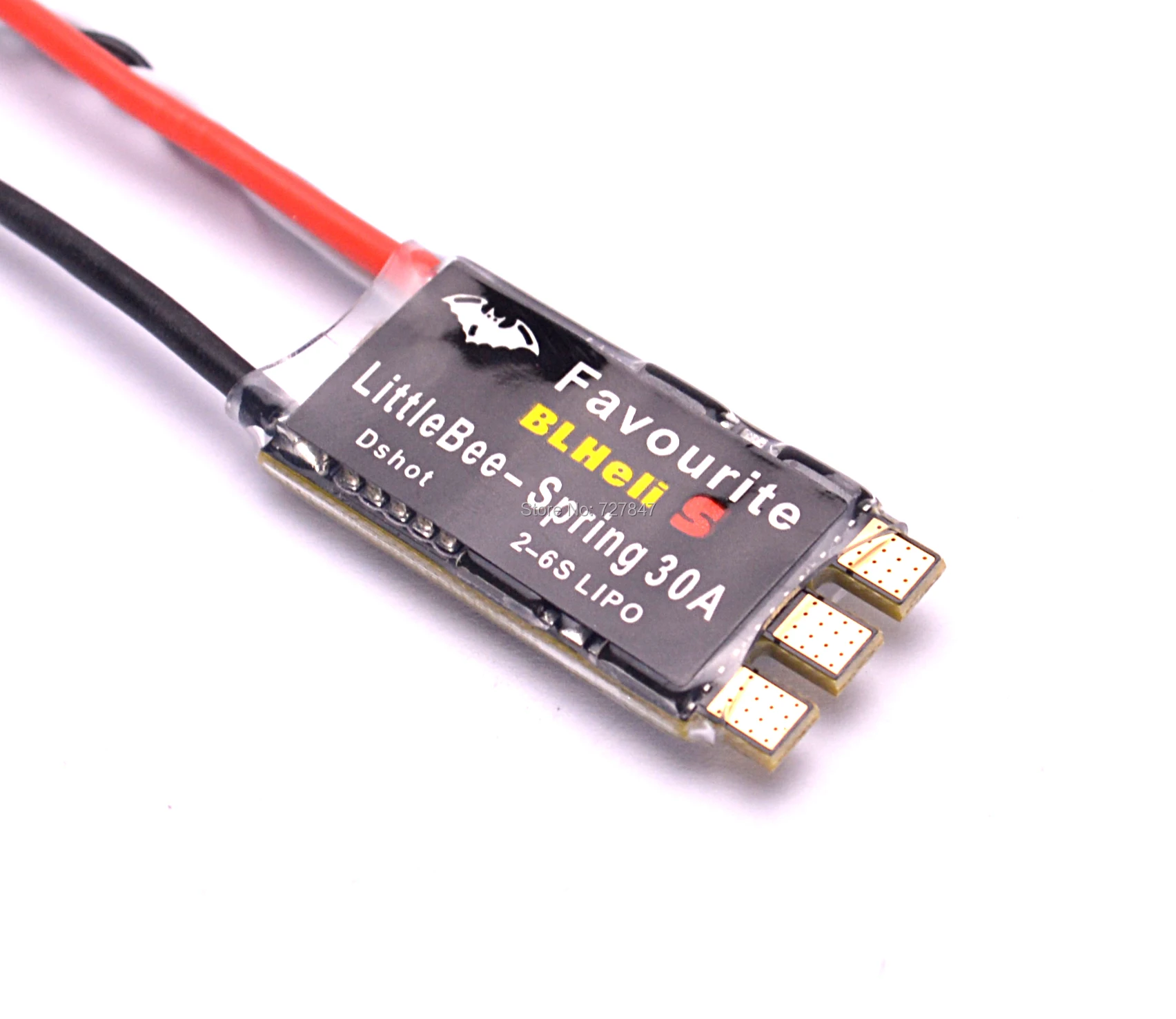 FVT Littlebee BLHeli s SPRING 30A ESC 2 6S поддерживает Mulitshot DSHOT Oneshot42 OneShot125 для мультикоптера 250 мм