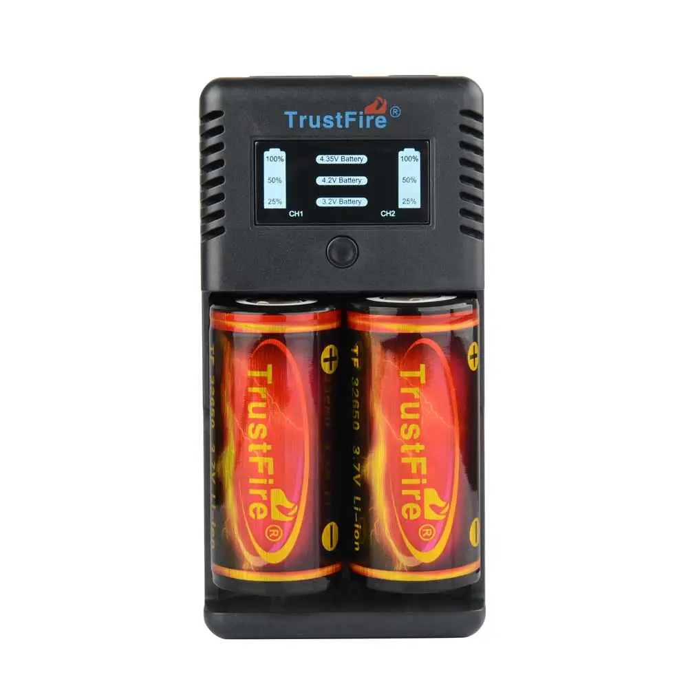 TrustFire Новый TR 019 с USB литиевая батарея зарядное устройство 3 7 в перезаряжаемый