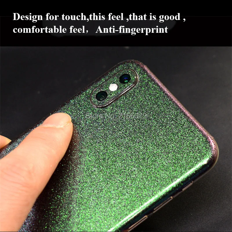 Для Apple iPhone Xs Max Xr X 8 7 6 6s Plus 5S SE полная задняя градиентная Блестящая крышка
