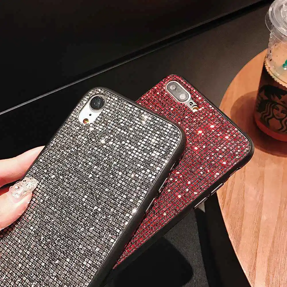 KISSCASE Bling Phone Case For Huawei P20 Nova 3 3i Pro Lite Glitter Silicone PC 2S Cover Funda |