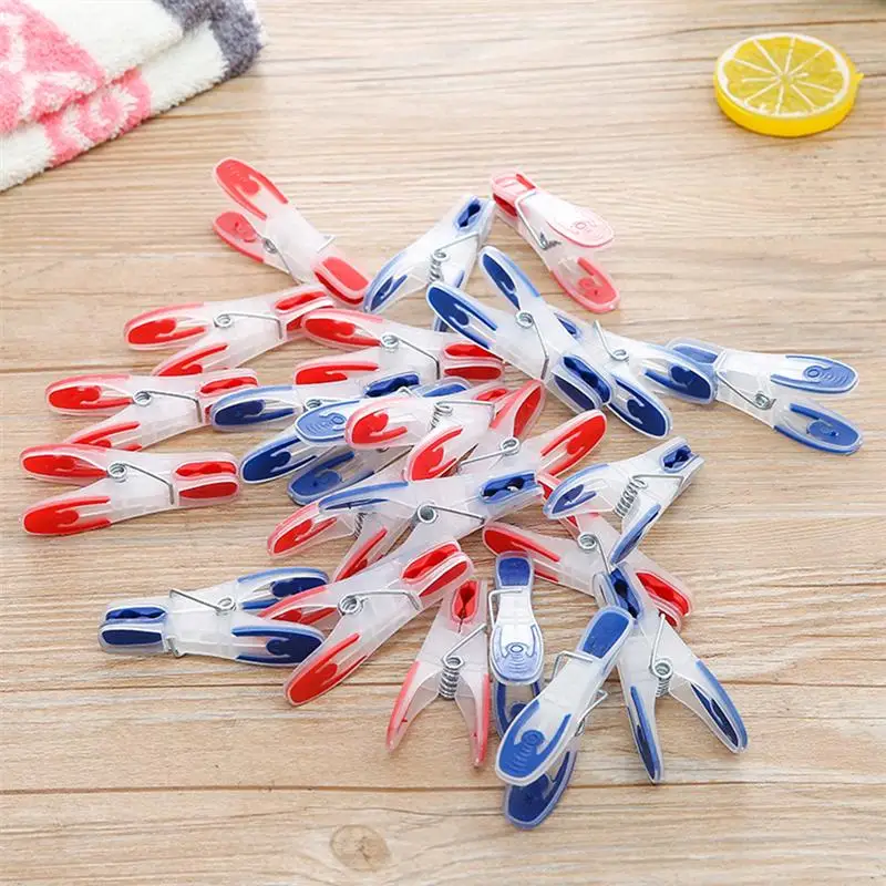 25 Pcs Plastic Clothespins Mini Non-slip Windproof Laundry Clips Photo for Underwear Socks Drying | Дом и сад