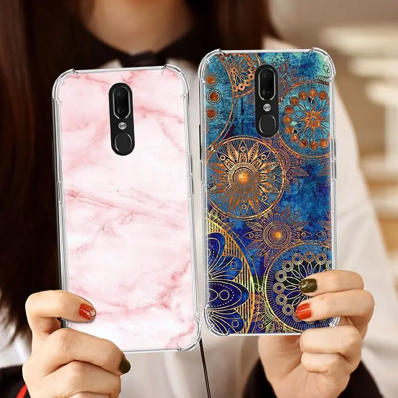 Анти-падающий чехол для телефона Oppo F11 / A9 6 5 дюймов с воздушной подушкой красочная