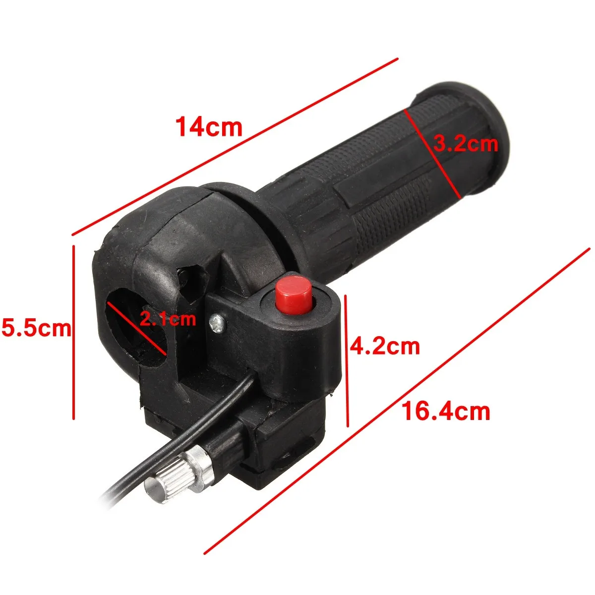

Throttle Grips Twist with Stop Kill Switch for 47cc 49cc Mini Moto Dirt Bike Handlebar