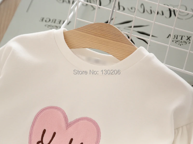 Girls Tops 2019 Spring New Children's Ball Cartoon Love Long Sleeve T-Shirt Children Cute Fashion tees | Детская одежда и