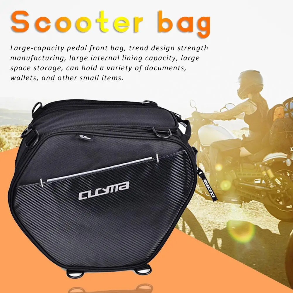 

New Waterproof Motorcycle Bag Multi-functional Durable Saddle Bag High Capacity Riding Travel Bags Knight Storage Backpack