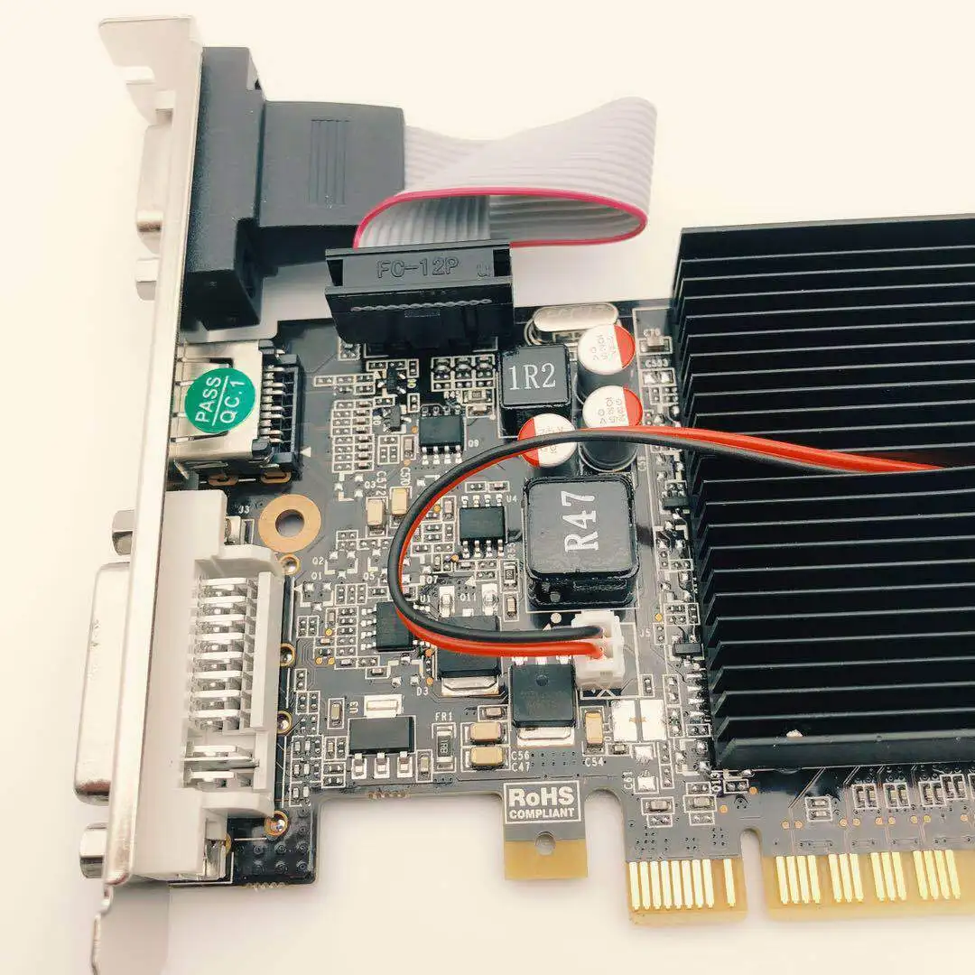 GT710 2G DDR3 desktop нож карточная игра дискретные настольный компьютер ноутбук