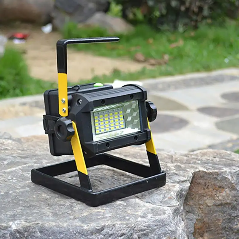 Портативный перезаряжаемый светодиодный прожектор для кемпинга уличная лампа
