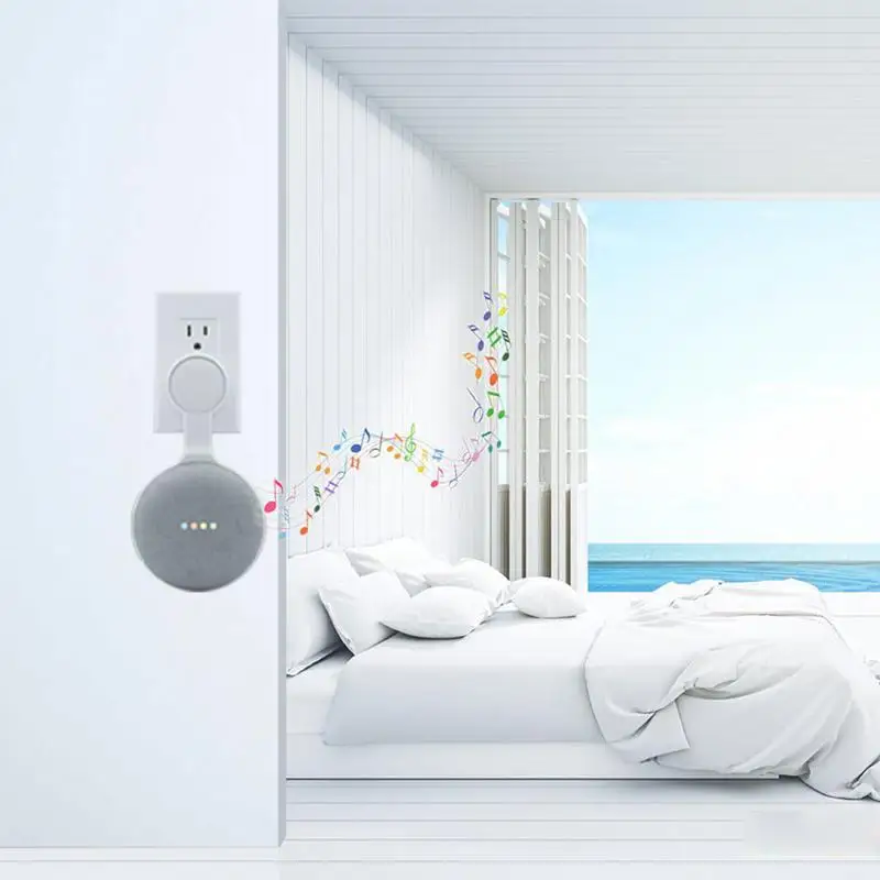 Настенный держатель подставка для Google Home Мини Компактный аксессуары очки