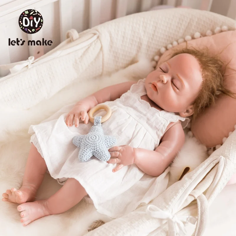 От компании Let's Make детская игрушка погремушка 5 шт./набор предметы крючком