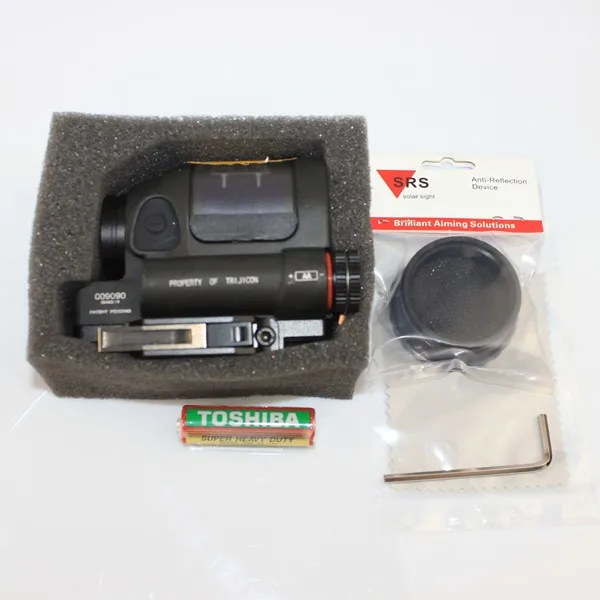Trijicon aifsoft прицел система солнечной энергии для охоты SRS 1X38 с красной точкой