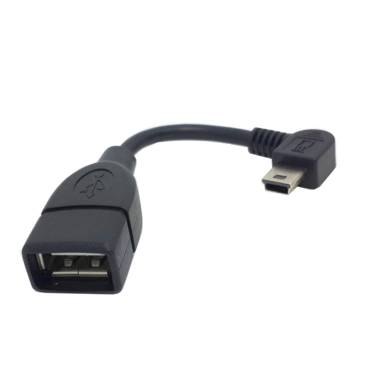 

Chenyang USB2.0 A Female to Mini USB-B 5Pin Male Right Angled 90 degree OTG Host cable