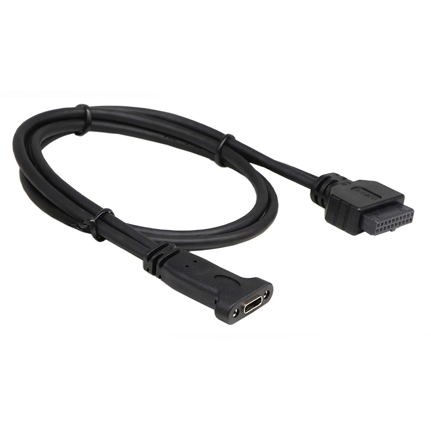 _ 3 0 20-контактный кабель с передней панелью USB C Женский на Type | Компьютеры и офис