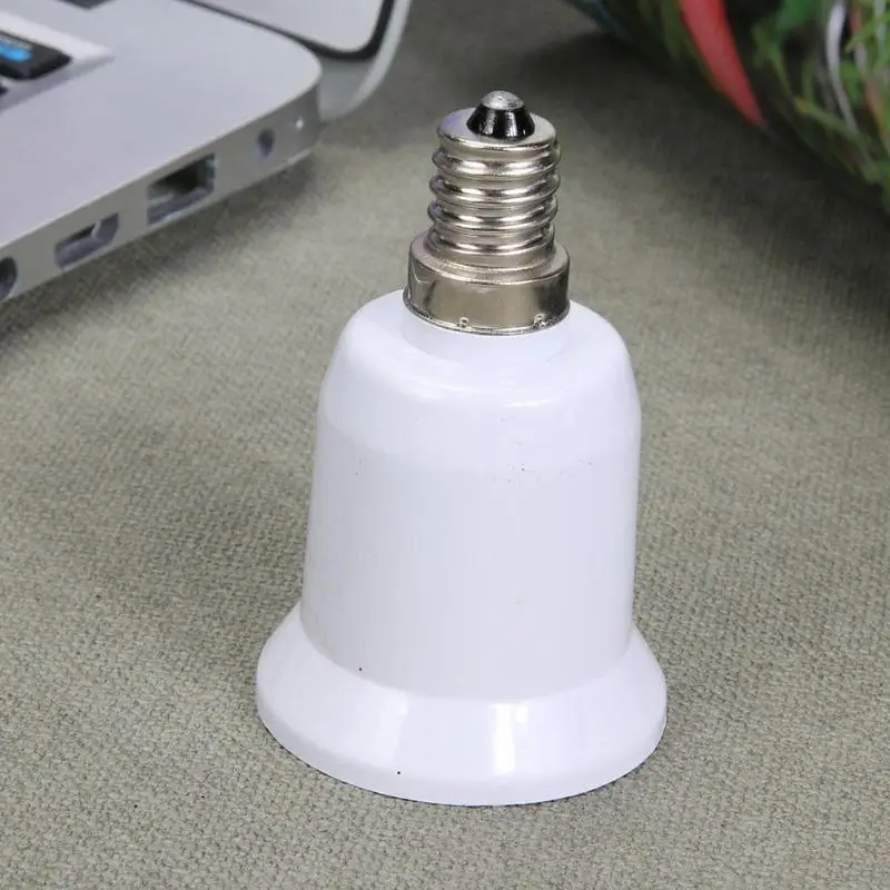 E12 to E27 Led Lamp Bulb Adapter Base Conversion lamp Holders Converter Socket Lampholders for LED Corn light | Лампы и освещение