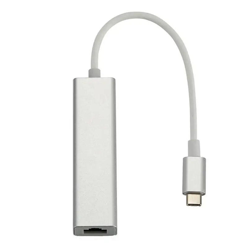 COMFAST 3 Port USB 3.0 Hub Type C to RJ45 Network Card Adapter for MacBook | Компьютеры и офис