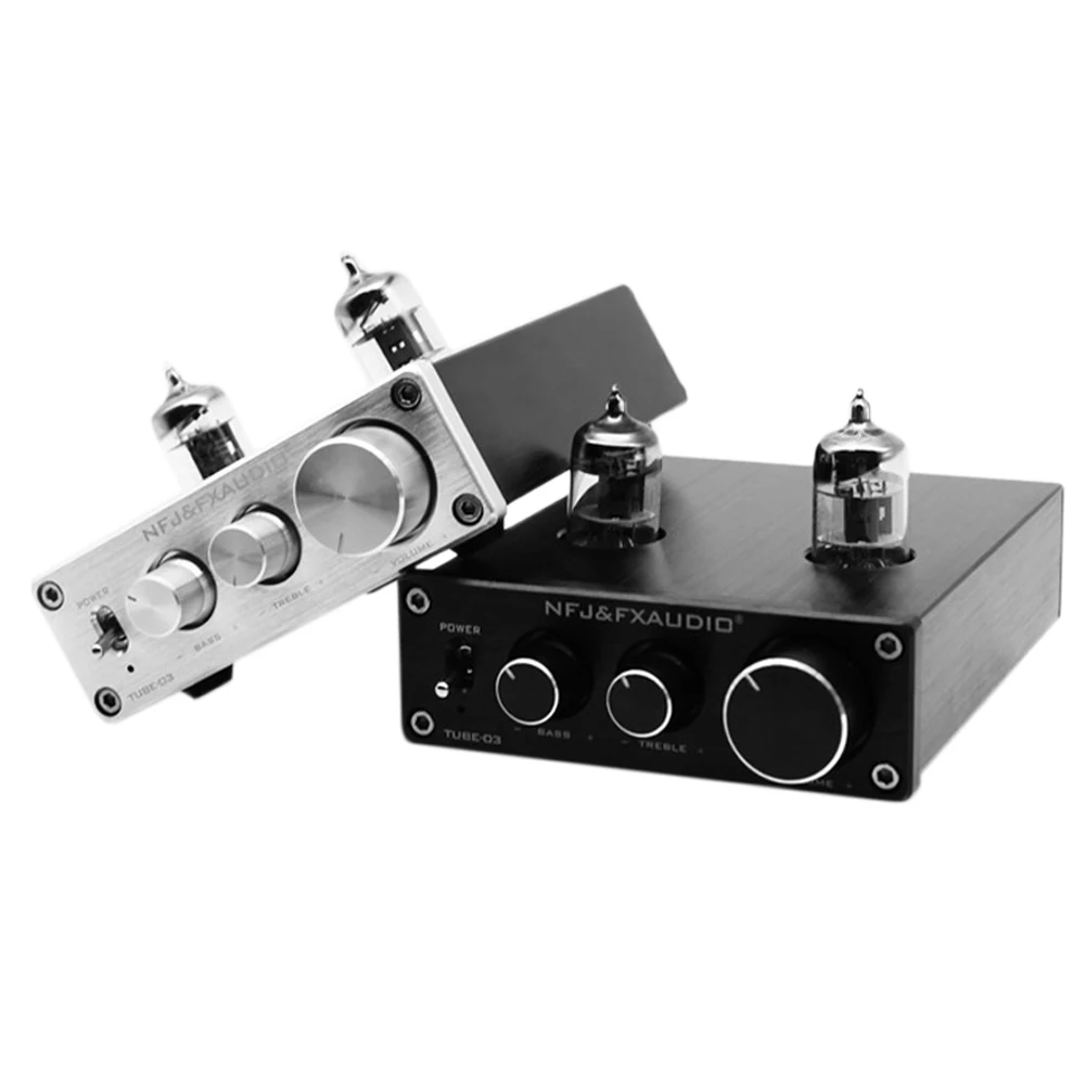 FX-аудиотрубка-03 80 Вт Bile Preamp 6j1 электронная лампа цифровой HiFi усилитель тройной и
