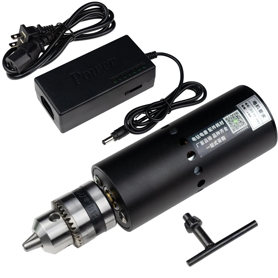 QINIU AC100-220V US PLUG 80 Вт электрическая мини-дрель набор роторных инструментов |