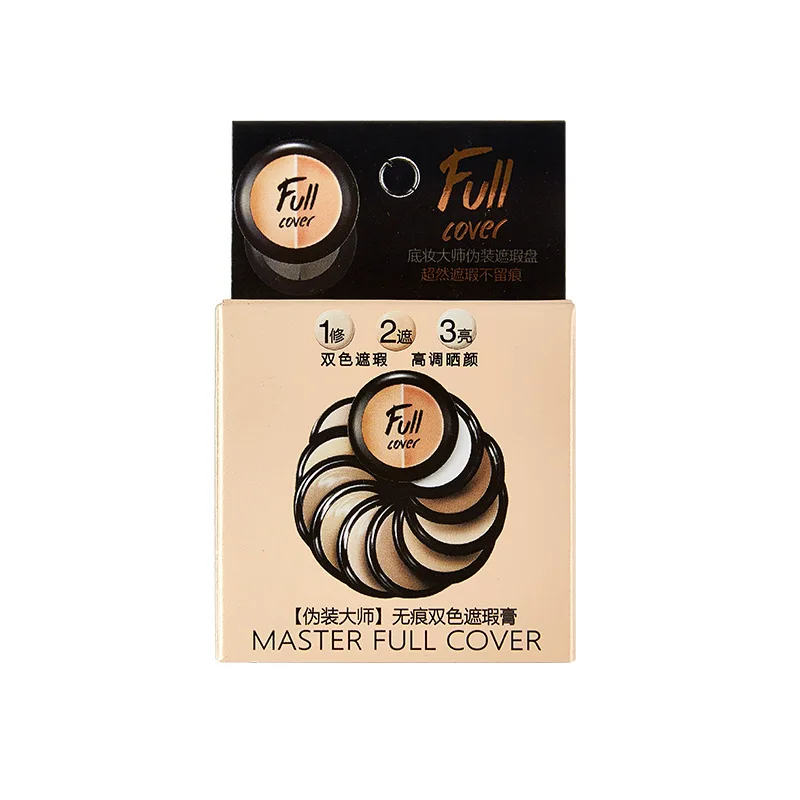 Макияж 2 цвета затенение Контурирование пудрой пудра для лица кисть нанесения