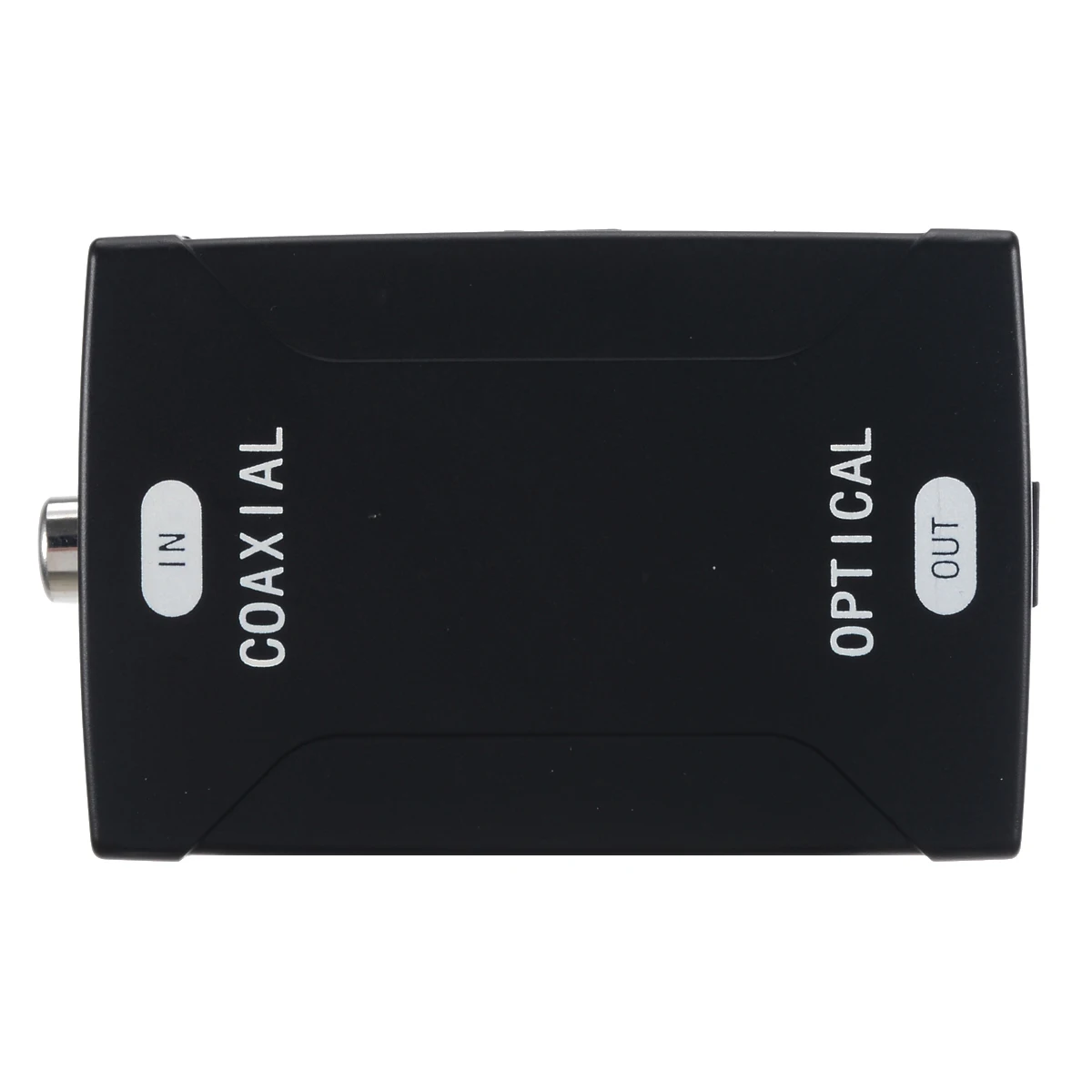 Коаксиальный RCA аудиосигнал вход к цифровому оптическому Toslink SPDIF выход