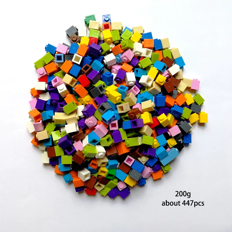 100 г/лот конструктор аксессуары MOC креативный объемный кирпич пластиковый