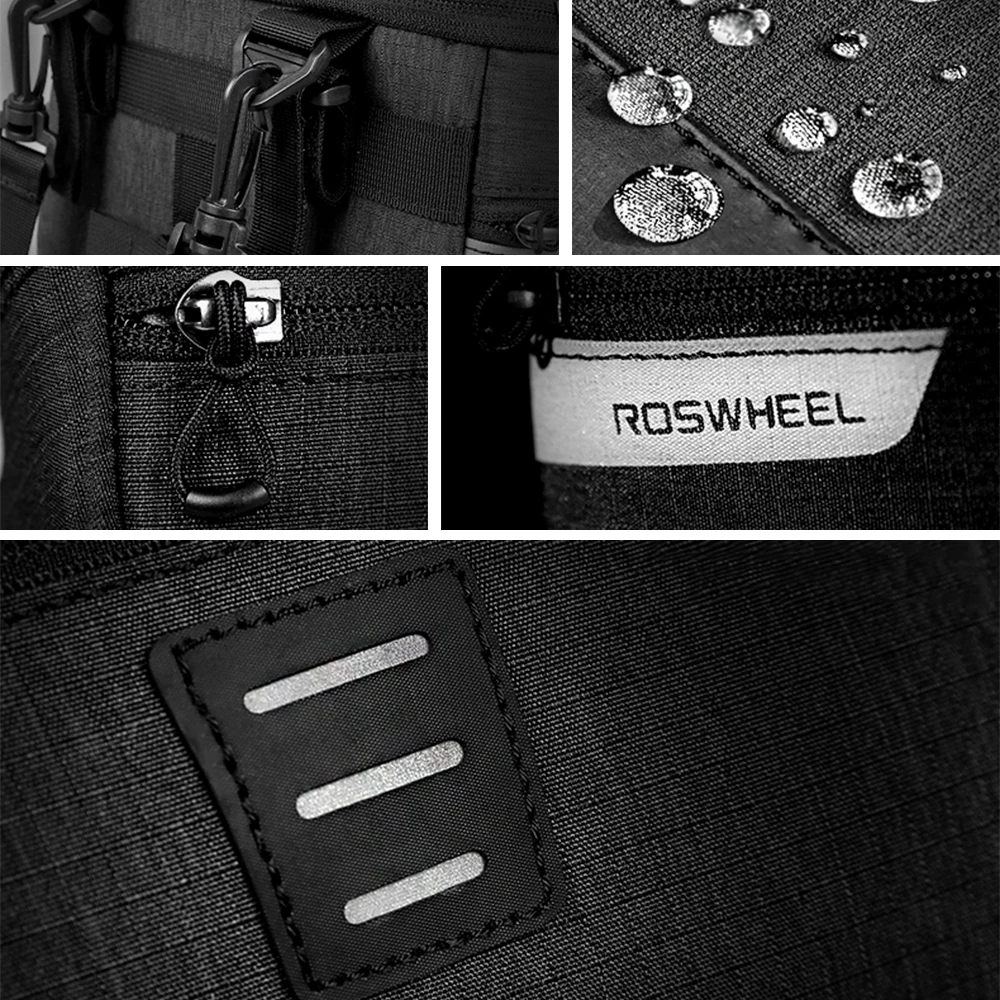 

Bike Bag For Bicycle Handlebar Waterproof Front Frame Bag For Bicycle With 6 Inch Touchscreen Phone Case For Bike