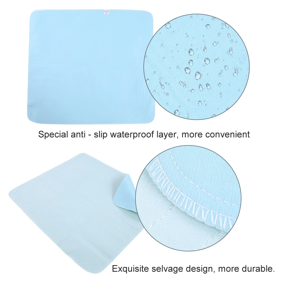 3 шт. многоразовые впитывающая пеленка для людей с моющиеся Водонепроницаемый