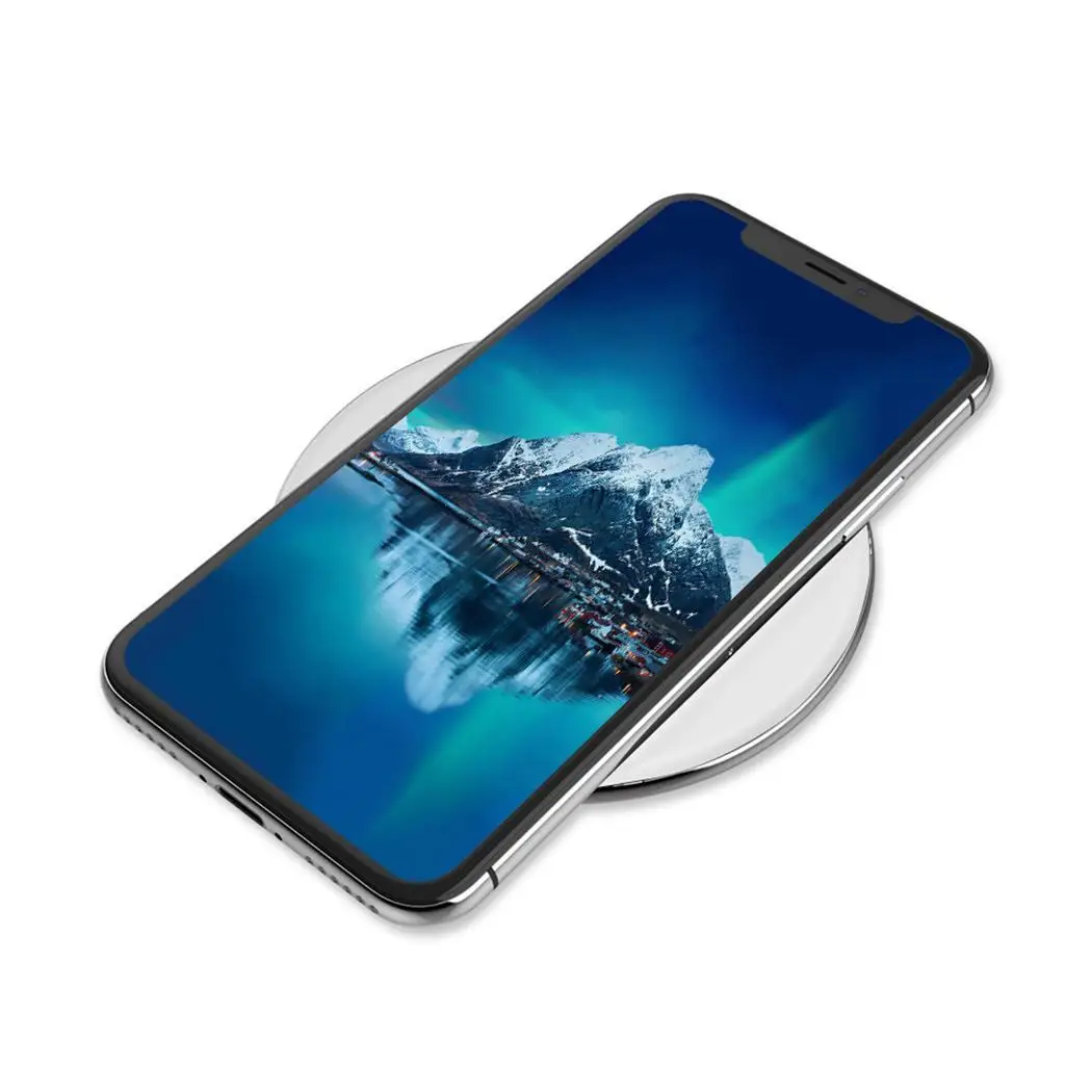 Беспроводное зарядное устройство ультратонкий портативный мобильный телефон