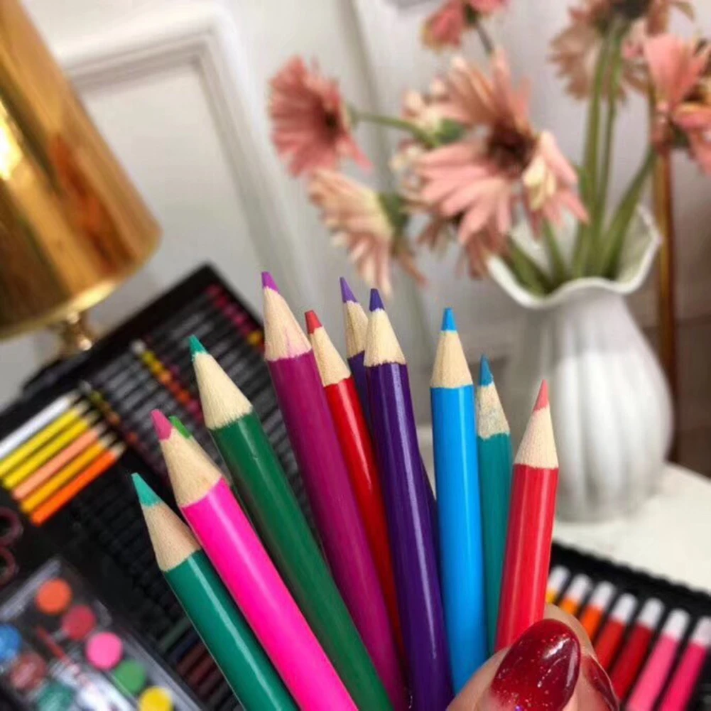150 шт./компл. школьные канцелярские принадлежности для рисования набросков
