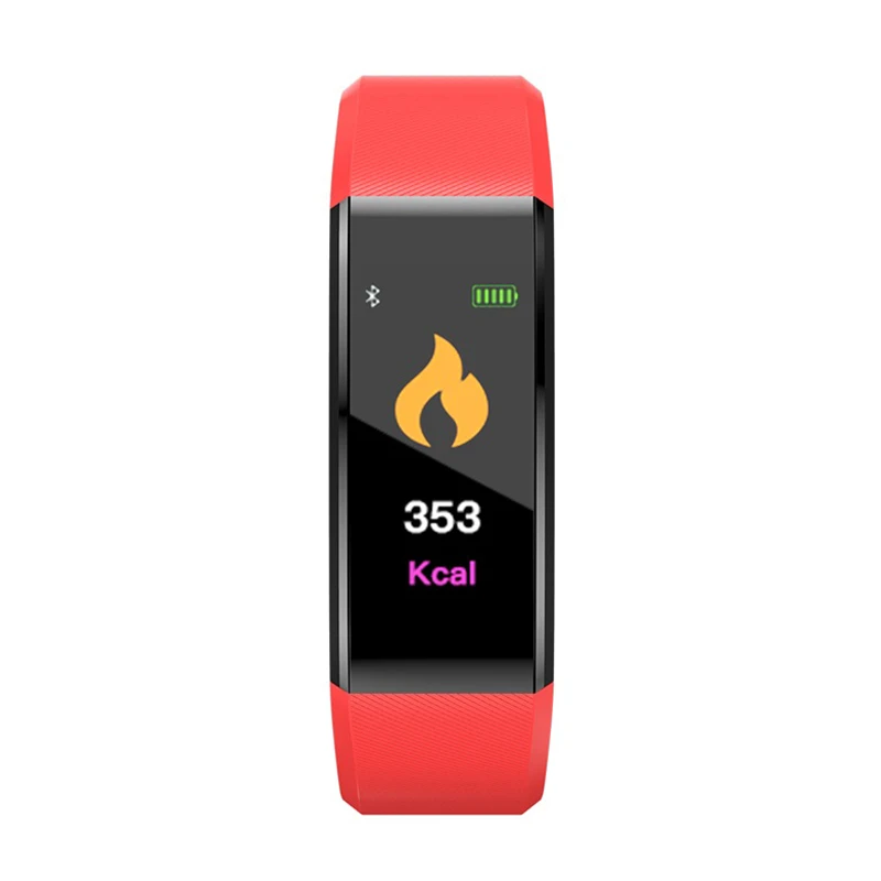 Смарт-браслет 115plus фитнес-трекер счетчик шагов Smartband анти-потеря напоминание о