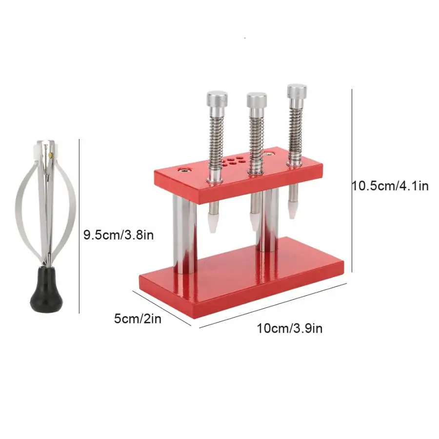Профессиональный ручной пулер для часов щипцы с 7 головками Набор установки