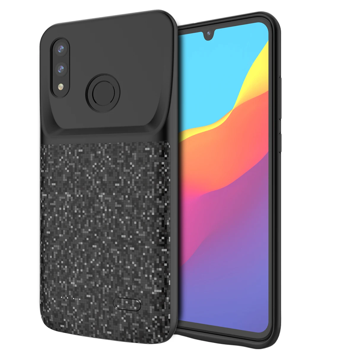 Для Huawei Honor 10 Lite 2019 P Smart зарядное устройство чехол 4700 мАч внешнее резервное