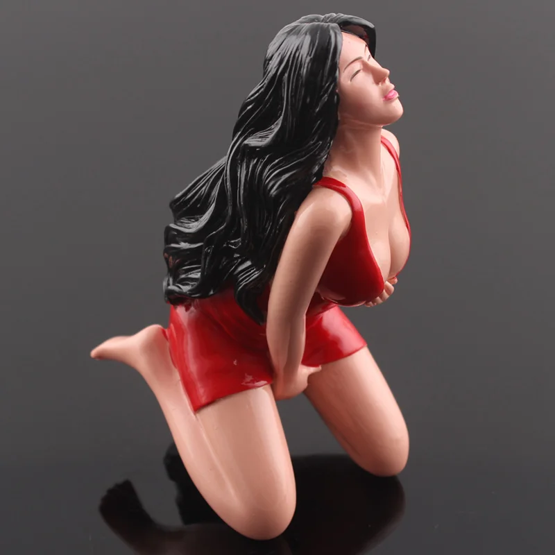 Brunette Красота леди красное платье сексуальная девушка восхитительно богиня