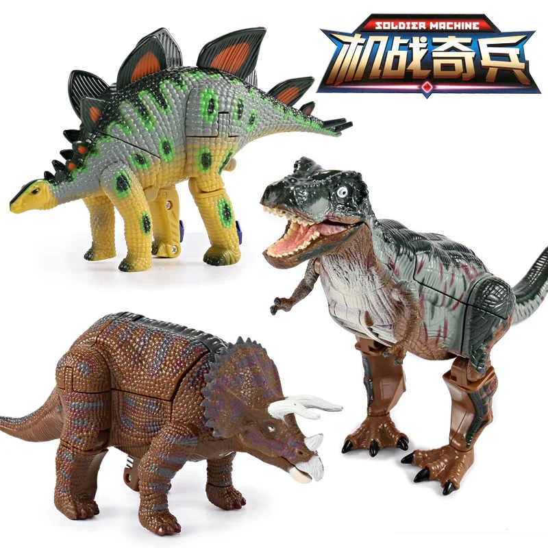 Игрушка динозавр робот деформационная модель игрушка фигурка игрушки