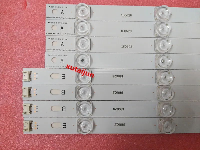 Новинка 10 комплектов = 80 шт. сменная Светодиодная лента для LG LC420DUE 42LB3910 INNOTEK DRT 3 0 42