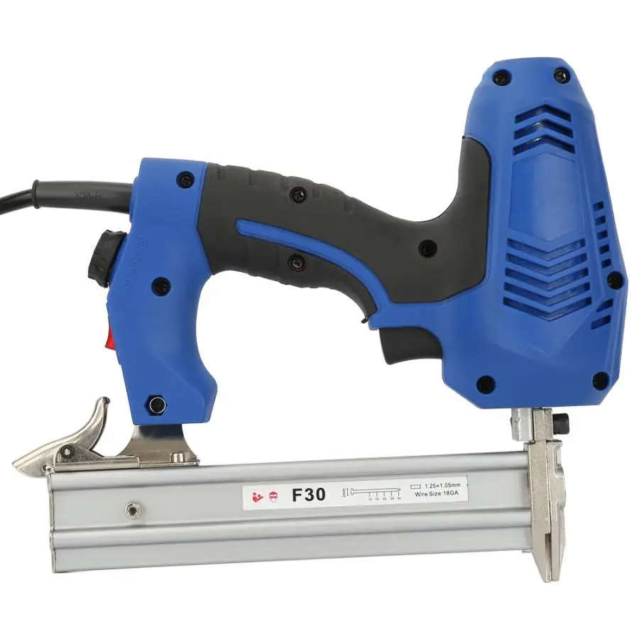 F30 сверхмощный Электрический пистолет для ногтей прямые гвозди