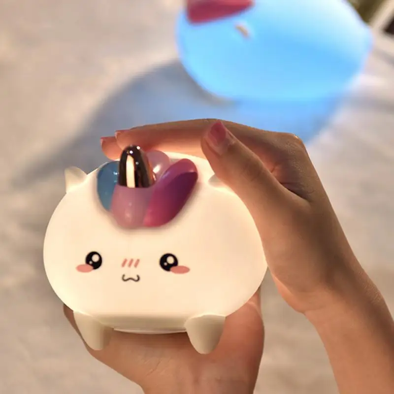 Крытый ночник светодиодный зарядка светодио дный через usb силиконовые дома