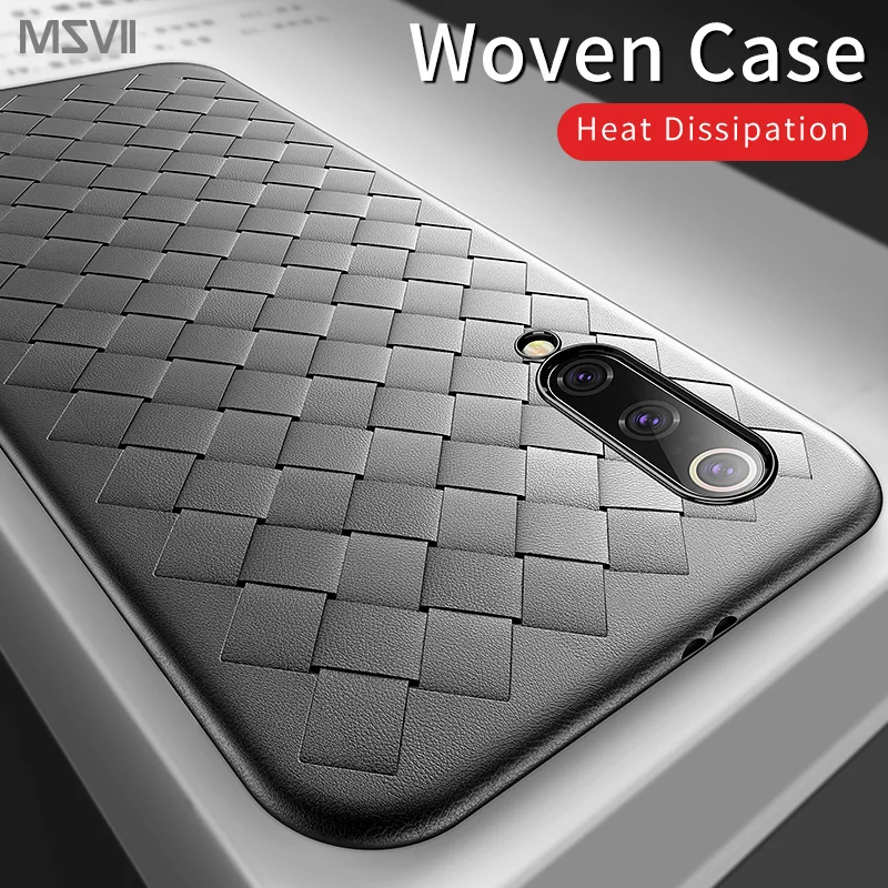 Msvii телефон чехол для сяо mi 9 роскошь 8 силиконовый 9/8 Se обложка тации кожа Coque