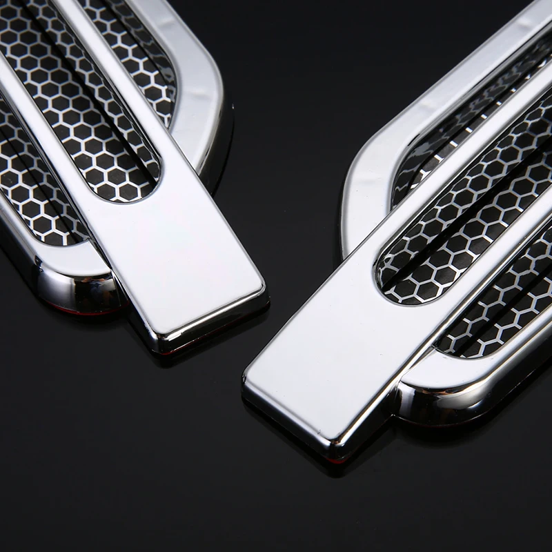 2шт украшение автомобиля боковое вентиляционное отверстие крыло Авто